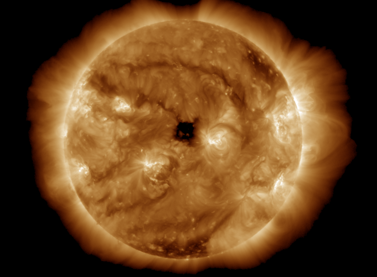 SoIL_Ops's tweet photo. Earthlings acting up so much even the sun is giving us the stink eye... https://t.co/UvDMfPAoAx