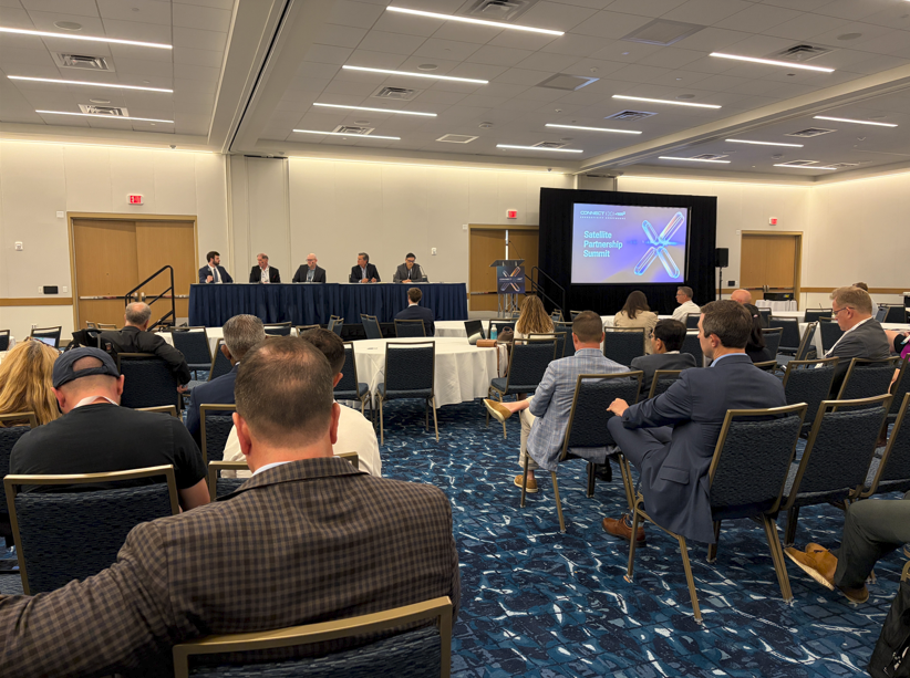 ConnectX_USA's tweet photo. The Satellite Partnership Summit is exploring one of the industry’s most important shifts: satellite not as a replacement for terrestrial networks, but as a strategic partner.

#ConnectX26 #SatelliteConnectivity https://t.co/CPxPgLMohj