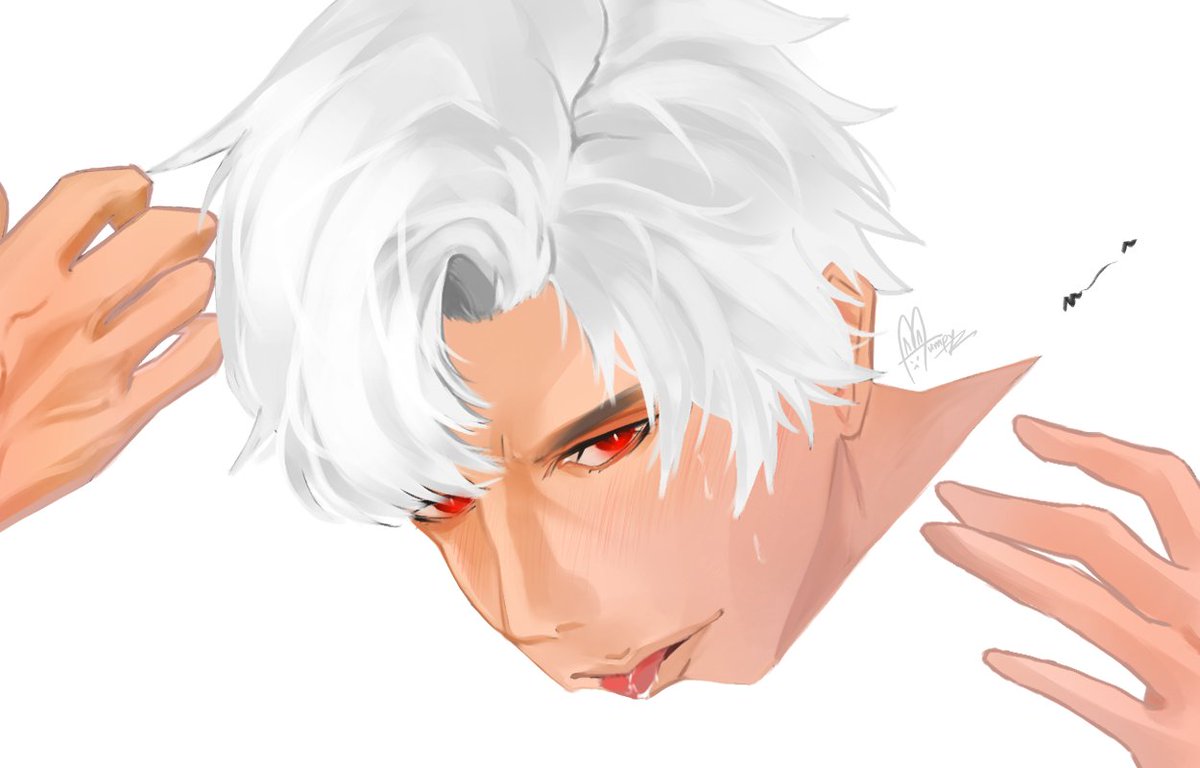 Huhumpy's tweet photo. Sylus Watermelon Trend..

Sylus Fanart
Who should i draw next?
#sylus #loveanddeepspace #lads https://t.co/SEllmeh878