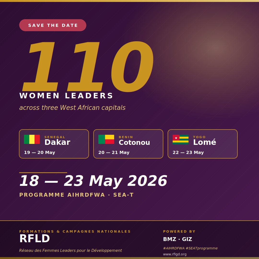 Women Leaders Network for Development (RFLD) tweet media