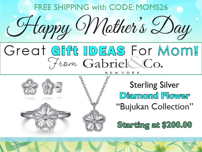 Because She Deserves It! 📷 Thoughtful Mother’s Day Gifts from Gabriel &amp; Co. + Free Shipping! Use Code: MOMS26
pughsdiamonds.com/?s=Bujukan%20F…...