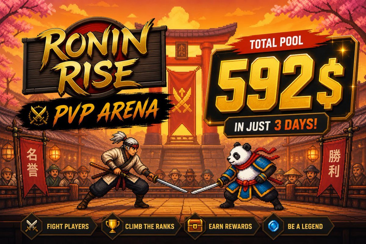 RoninRiseNET's tweet photo. ⚔️ In 3 days, PvP already built a 431.5 TON prize pool 🔥

Total game pool: ~2200 TON and growing 💰

This isn’t hype — it’s momentum ⚡️

We’re just getting started 👀

https://t.co/dBuY9Q9mtb

#GameFi #Web3Gaming #TON #P2E https://t.co/C13hG2BGpz