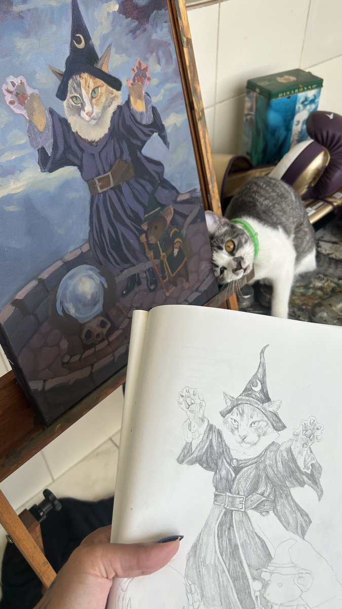 ge_oid's tweet photo. ainda bem que a tinta tá seca https://t.co/PERcZXj0Ki