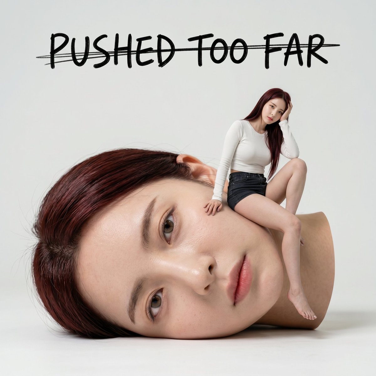 Ekyutri's tweet image. It’s not visible, but it’s heavy
youtu.be/mFtpS-0wZ0A?si…

You don’t always break loudly.
Sometimes you just sit there… carrying it.

#Ekyutri #PushedTooFar #Surrealism #ArtConcept #MinimalVisual