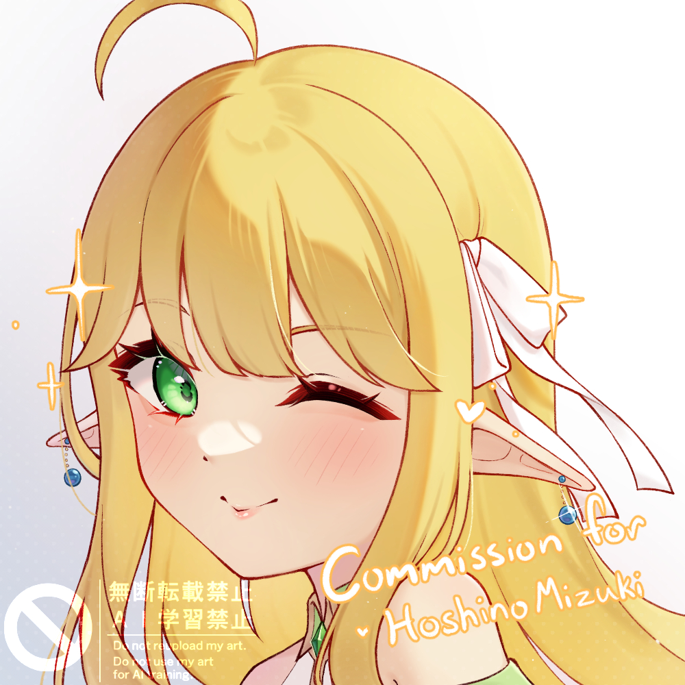Moakia_'s tweet image. Comm for Hoshino Mizuki
#VGencomm #artmoots #art