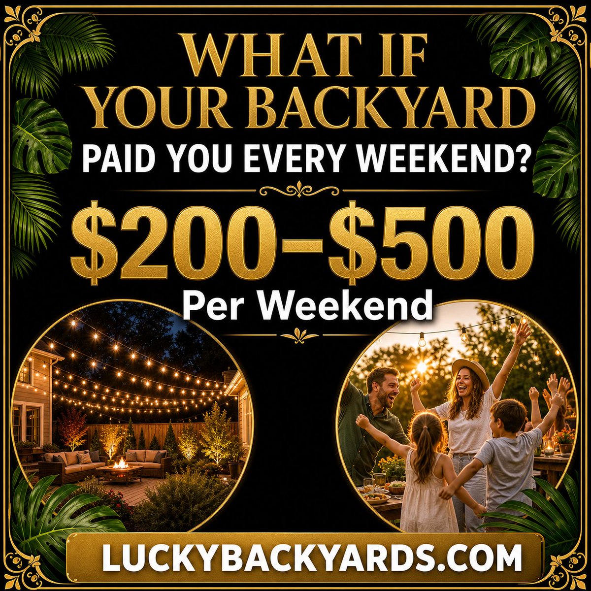 Lucky Backyards tweet media