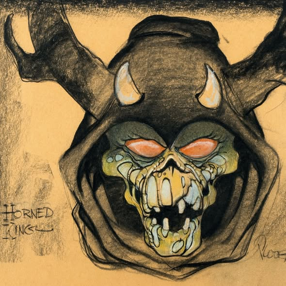 fabiaschi's tweet photo. Mike Ploog's concept art for THE BLACK CAULDRON, Presented by Cinematic Void on May 22 for a slightly-late 40th anniversary screening 📷 https://t.co/0sXj9QtrD8