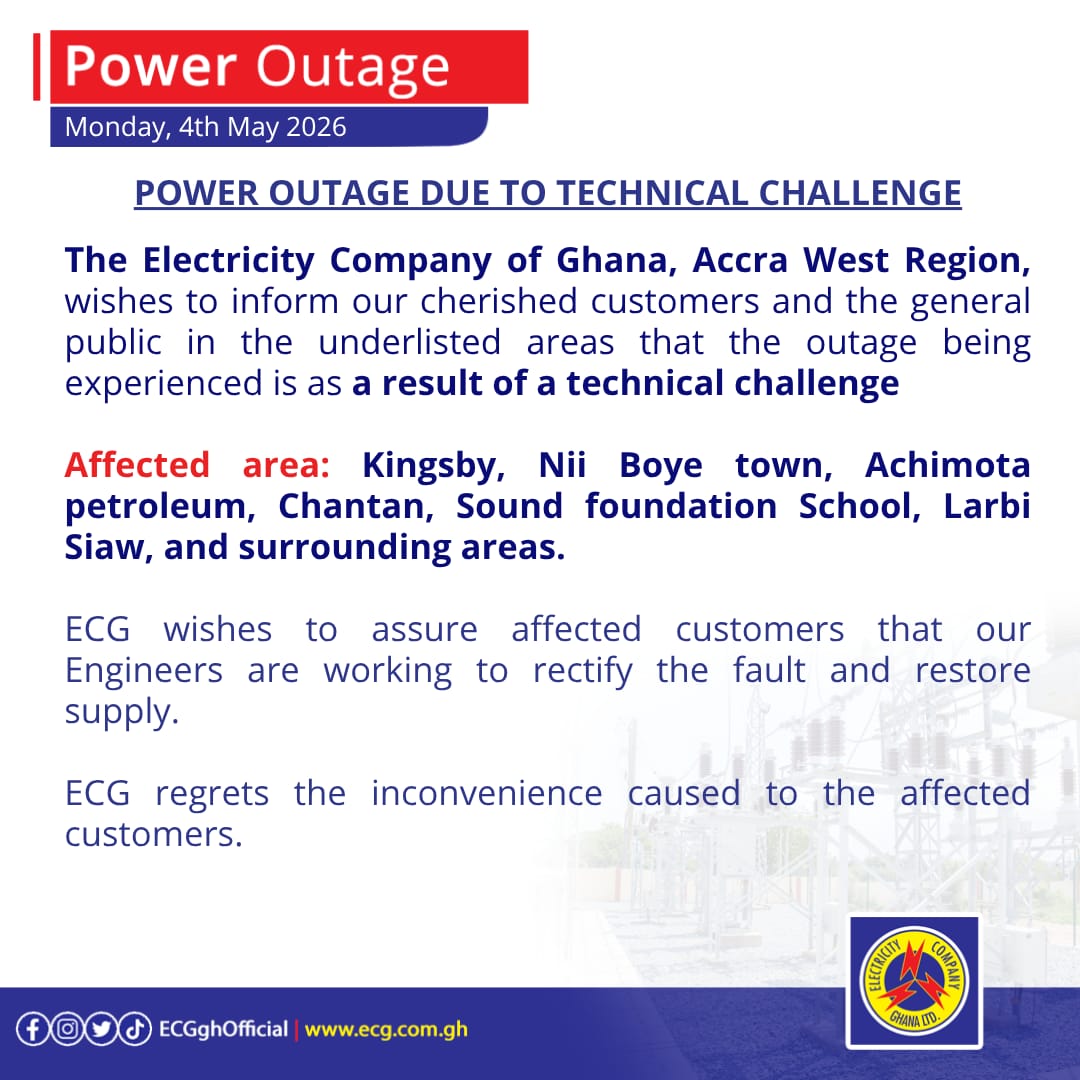 Electricity Company of Ghana Ltd tweet media