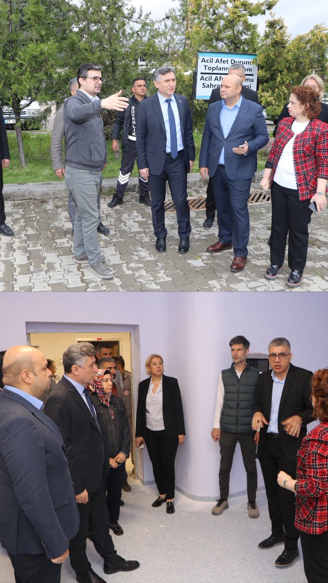 CengizGokceKdcH's tweet photo. İl Sağlık Müdürümüz Dr. Beytullah Şahin ve Kamu Hastaneleri Hizmetleri Başkanımız Uzm. Dr. Emine Korkmaz, dün ilimizde yaşanan sel  ve taşkın olaylarının ardından hastanemizde incelemelerde bulunmuştur.

Yapılan ziyarette mevcut durum ve hazırlık süreci değerlendirilmiştir. https://t.co/Pu6ULkdBvw