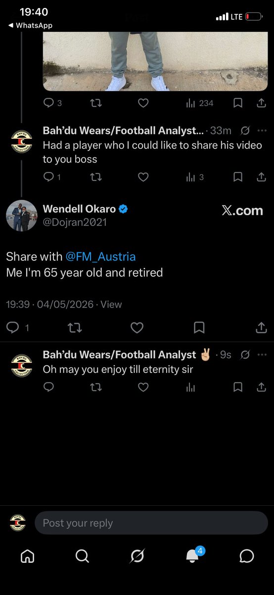 Bah’du Wears/Football Analyst ✌🏼 tweet media