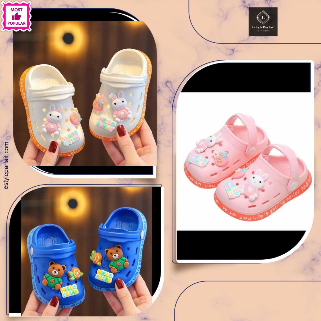 LeStyleParfait's tweet image. Step into summer with Bunny Summer Croc Shoes for just $17.44! Ideal for holidays and everyday wear, these comfortable flat sandals blend style with sturdy straps and a supportive sole. Follow us and shop now! #kidsshoes #summer

Shop Now lestyleparfait.com/products/bunny…
