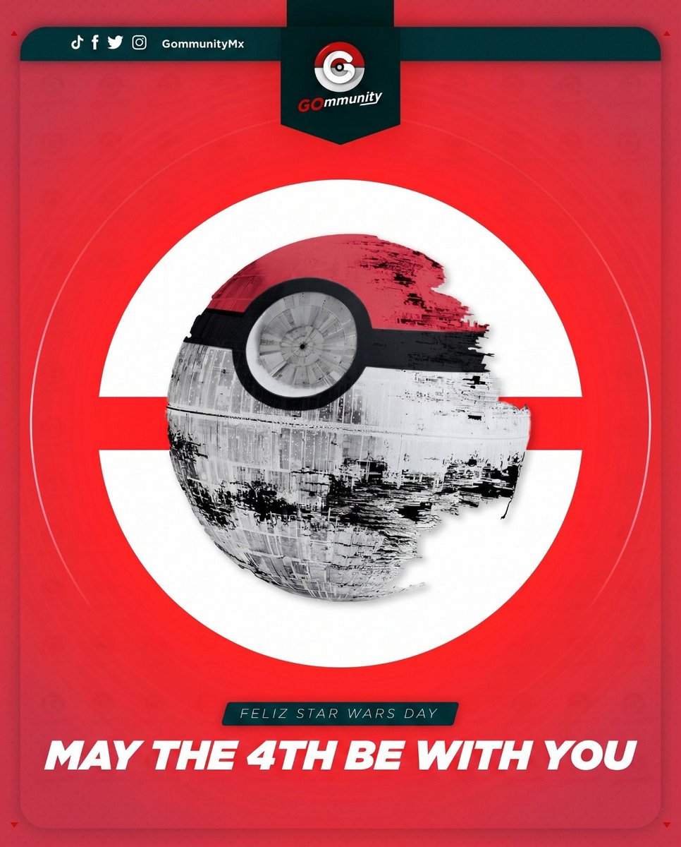 GommunityMx's tweet image. 🇲🇽 Que la fuerza… y los shiny estén contigo.🚀
🇺🇸 May the Force… and the shinies be with you. 🚀

#MayThe4thBeWithYou #PokemonGO #GOmmunity