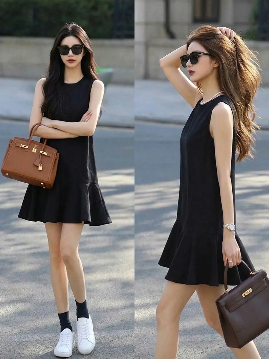 Trendynllio3's tweet image. The dress for everything: work to weekend to vacation ✈️ | Spring/Summer essential piece | Elegant but not trying | What do you think? 👇

#CommuteStyle #SpringFashion