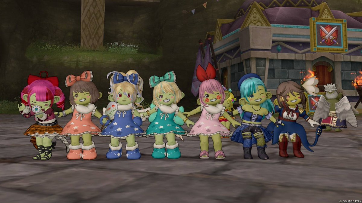 アンリエット/クローム＠DQX 毎月９が付く日はPU９'S Day！ tweet media