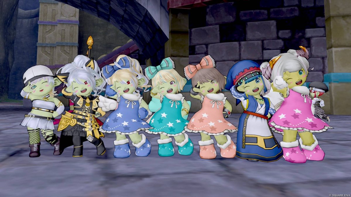 アンリエット/クローム＠DQX 毎月９が付く日はPU９'S Day！ tweet media