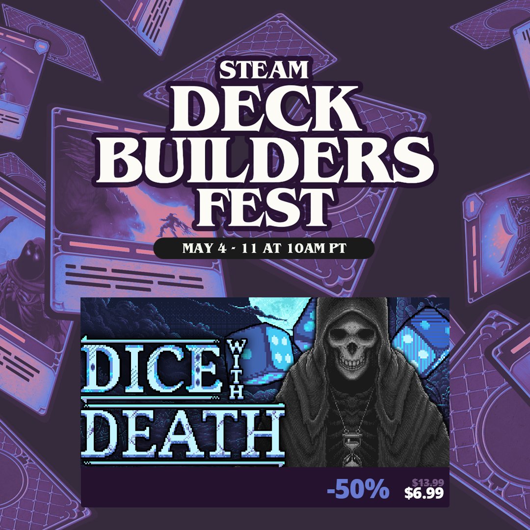 Sea Glass Games - Dice With Death on Steam! 🎲💀 tweet media