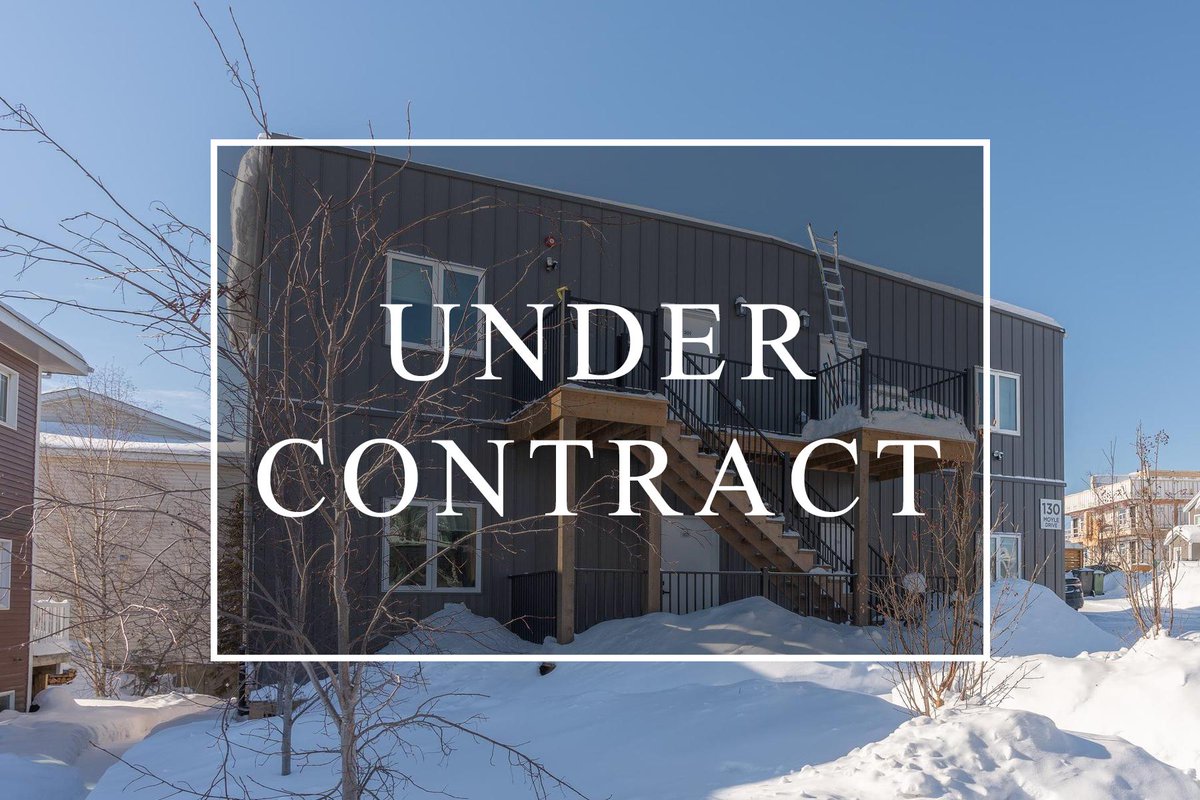 Under Contract 201 130 Moyle Drive Yellowknife, NT
#Yellowknife #YellowknifeRealEstate
cbyk.ca/residential/