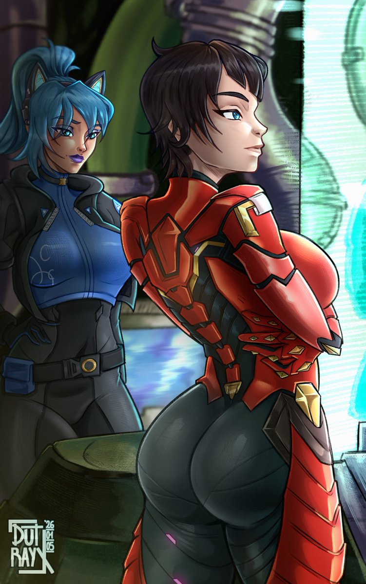 DutrayX's tweet image. 'We need to get up to speed at the operations center'

The Order &amp;amp; Hope... ❤️💙

#Fortnite #FortniteArt #FortniteFanArt