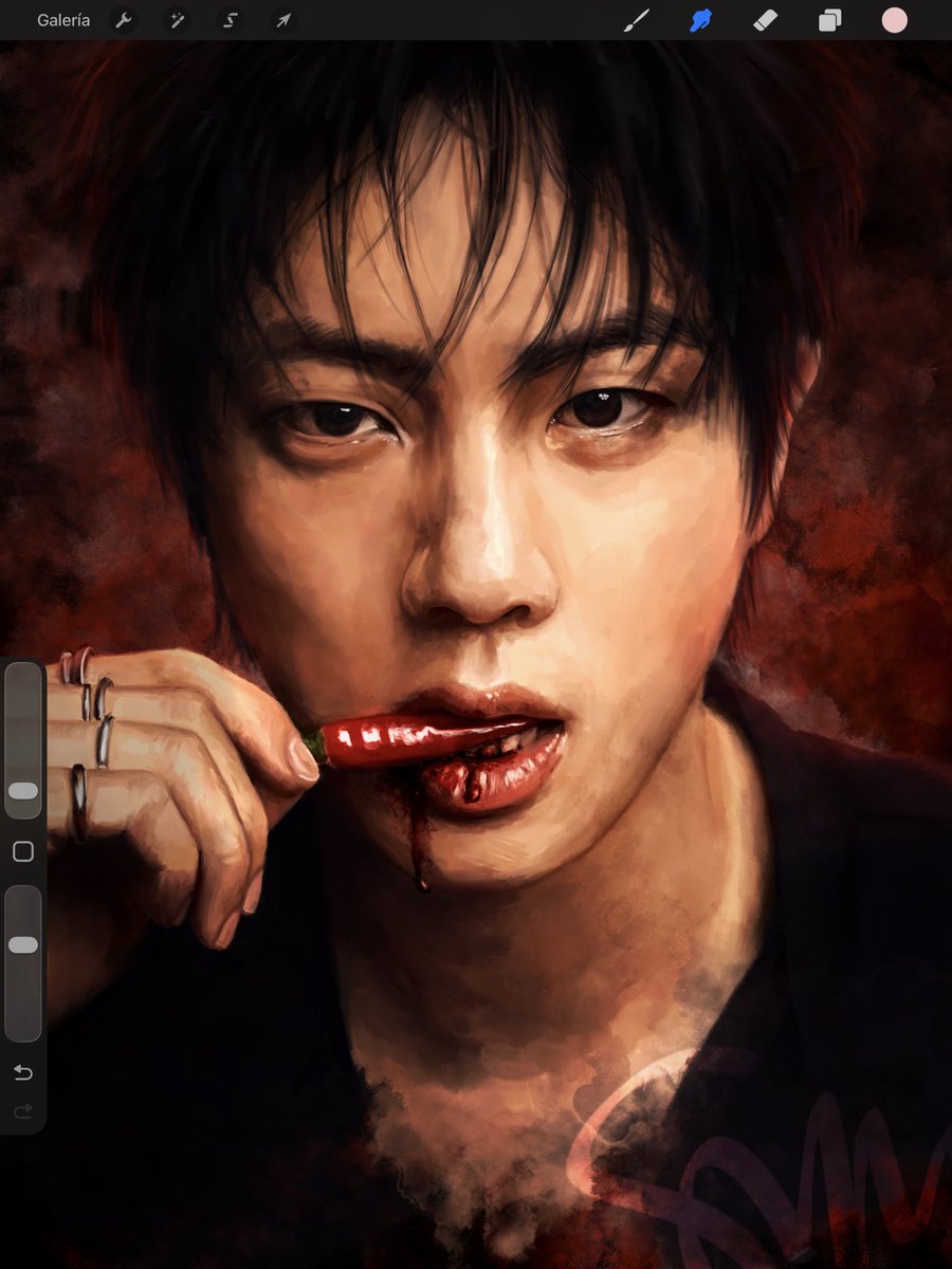 serasum__'s tweet image. JJAAAAANNNN 🫦🔥❤️

#art #fanart #jin #진 #bts