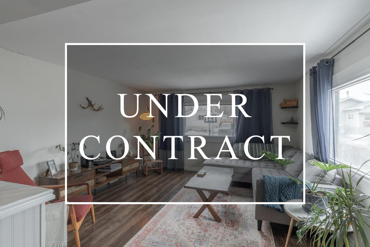 Under Contract 16 Forrest Park Yellowknife, NT
#Yellowknife #YellowknifeRealEstate
cbyk.ca/residential/