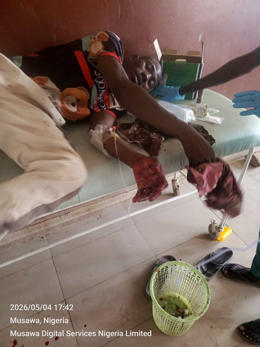 hon_umar_rimaye's tweet photo. Innalillahi wa'inna ilaihirraji'un 😭 😭😭

Da yammacin Yau Litinin BANDIT sun shiga JIKANSHI dake MUSAWA L.G.A KATSINA STATE suka kai mummunan hari wanda yayi sanadiyar mutuwar mutane da dama, sannan wssu suka jikkata.

Muna Addu'ar Allah Ubangiji yakawo mana zaman lapiya Ameeeen.