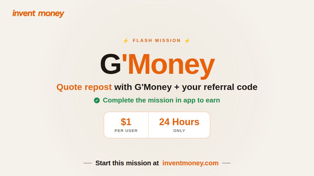 InventMoney tweet media
