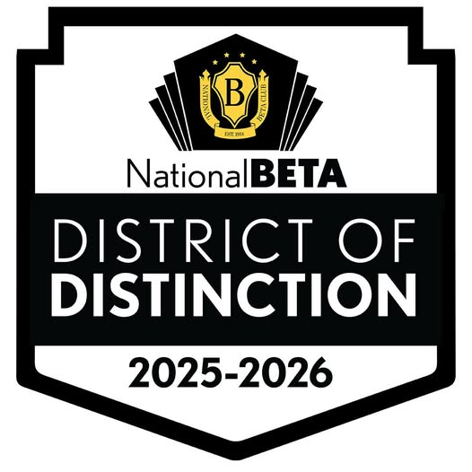 TanyaTturner's tweet photo. PQ proud to be named a 2025-2026 National Beta District of Distinction! #betaDOD Perquimans Schools #EveryChildEveryChanceEveryDay https://t.co/zvYuJTrafc
