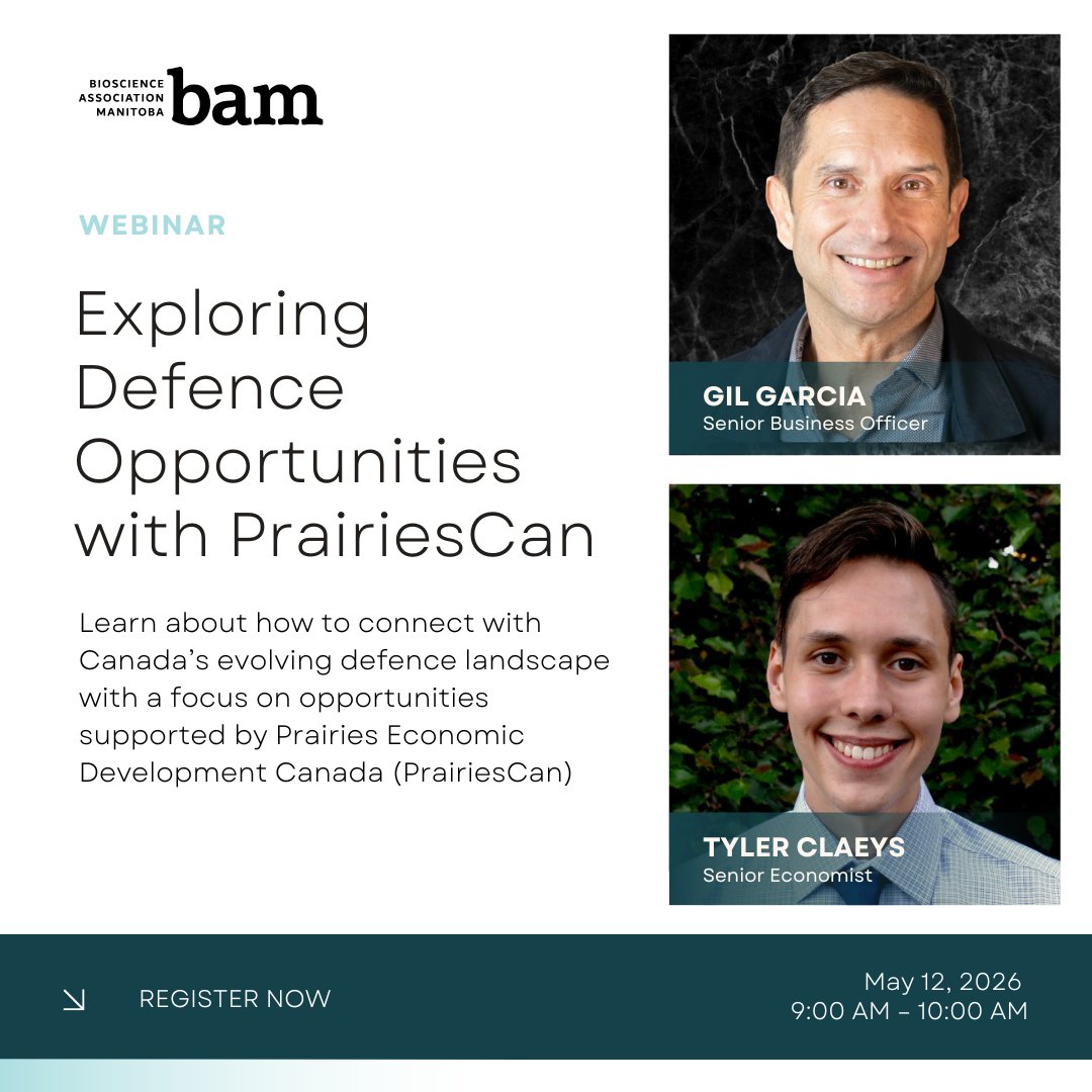 Bioscience Association Manitoba tweet media