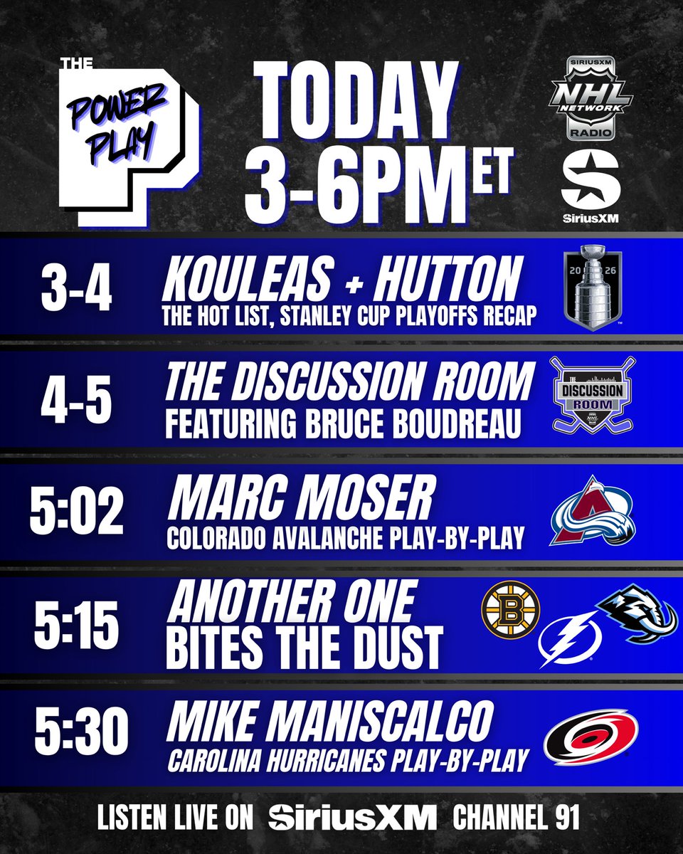 SiriusXM NHL Network Radio tweet media