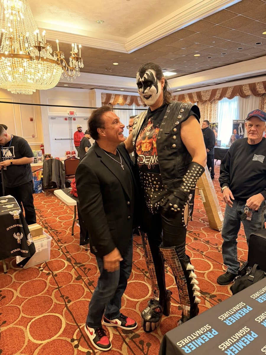 Marc Mero, The Demon and what looks like former Raith Rovers striker Gordon Dalziel.

You're welcome, lads. Another Ian post nobody will get.