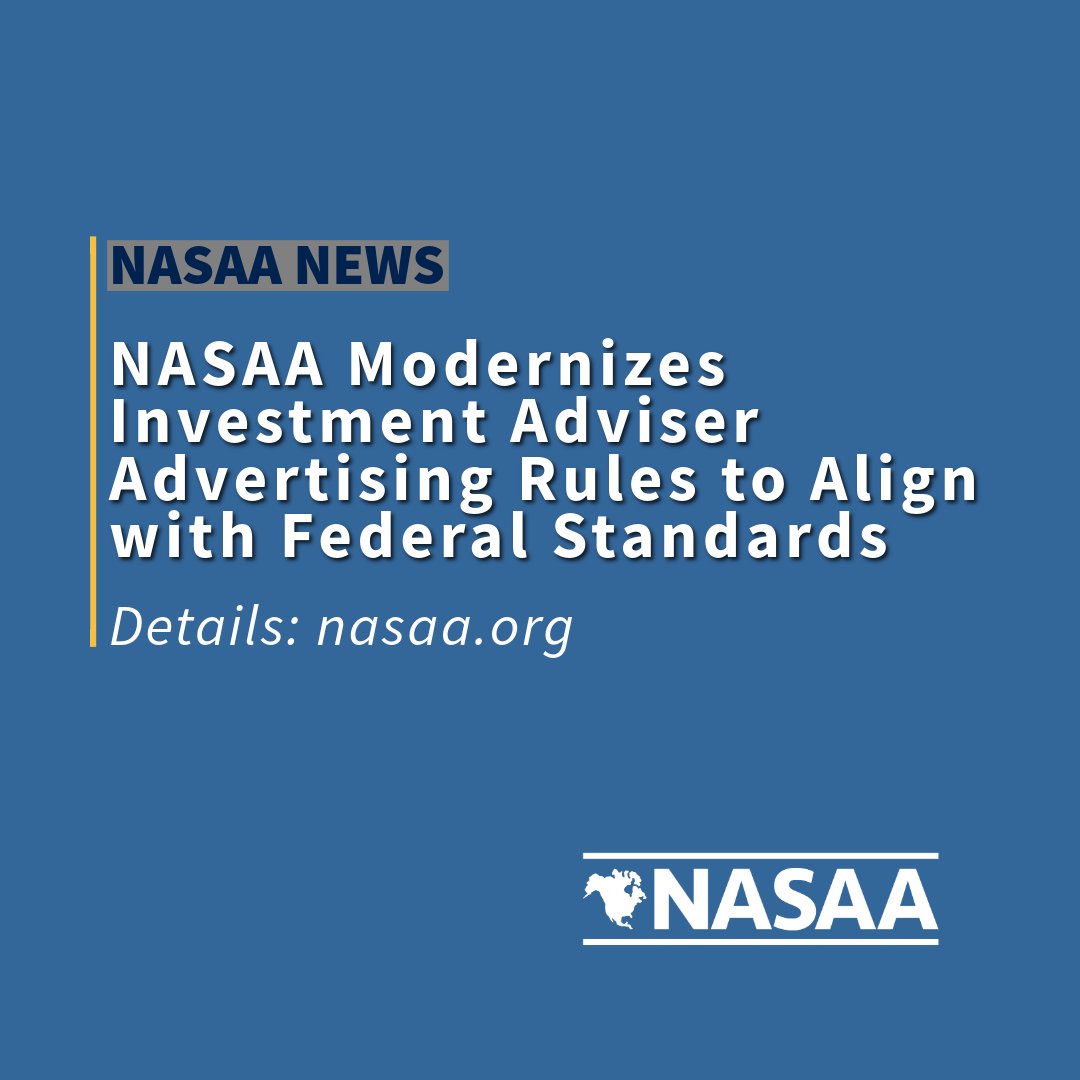 NASAA tweet media