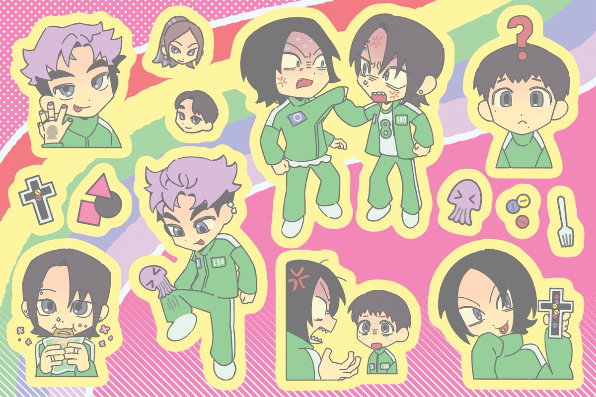 Team Thanos sticker sheet (ﾟωﾟ)