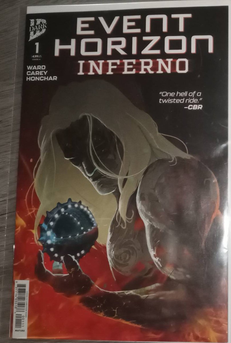 DanielB42739700's tweet image. Was happy to get hold of a copy of issue #1 of the new Event Horizon comic. 

The story is set 200 years after the movie. 

#Eventhorizon #IDWComics #comicbooks #Horrorcommunity