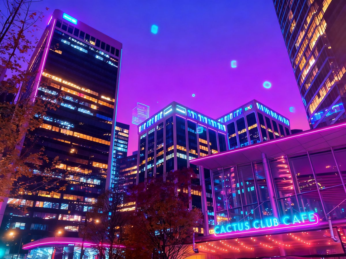 Lightning_Ch's tweet image. Vancouver isn’t sleeping tonight. 🌧️

Neon in the rain. Streets glitching like Cyberpunk 2077.
Light trails = the city’s veins.

Another face of Vancouver. ⚡

#Vancouver #Cyberpunk #NeonRain #CityLights