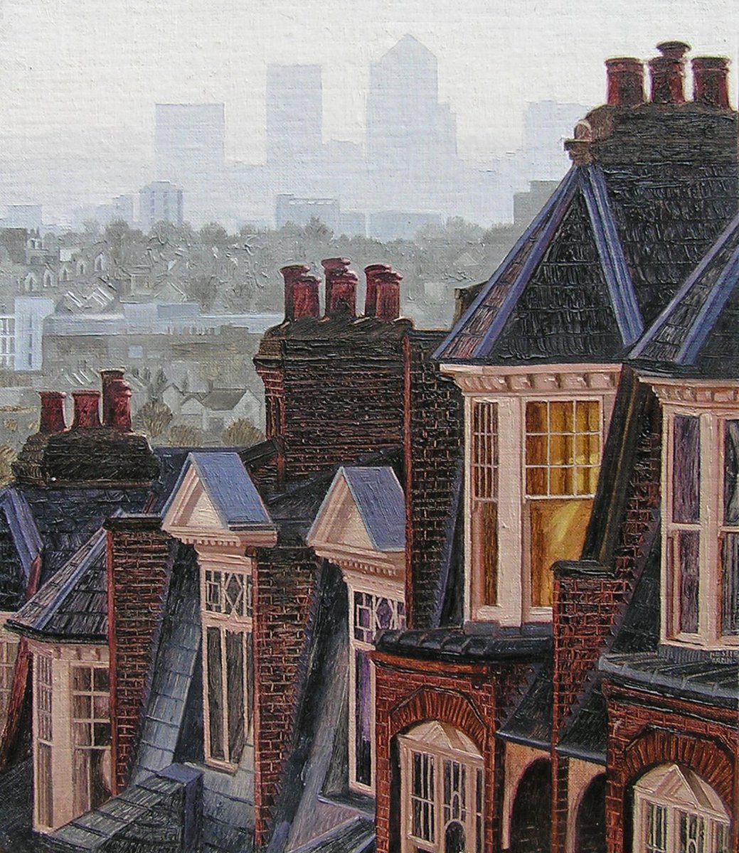 Paintings of London tweet media