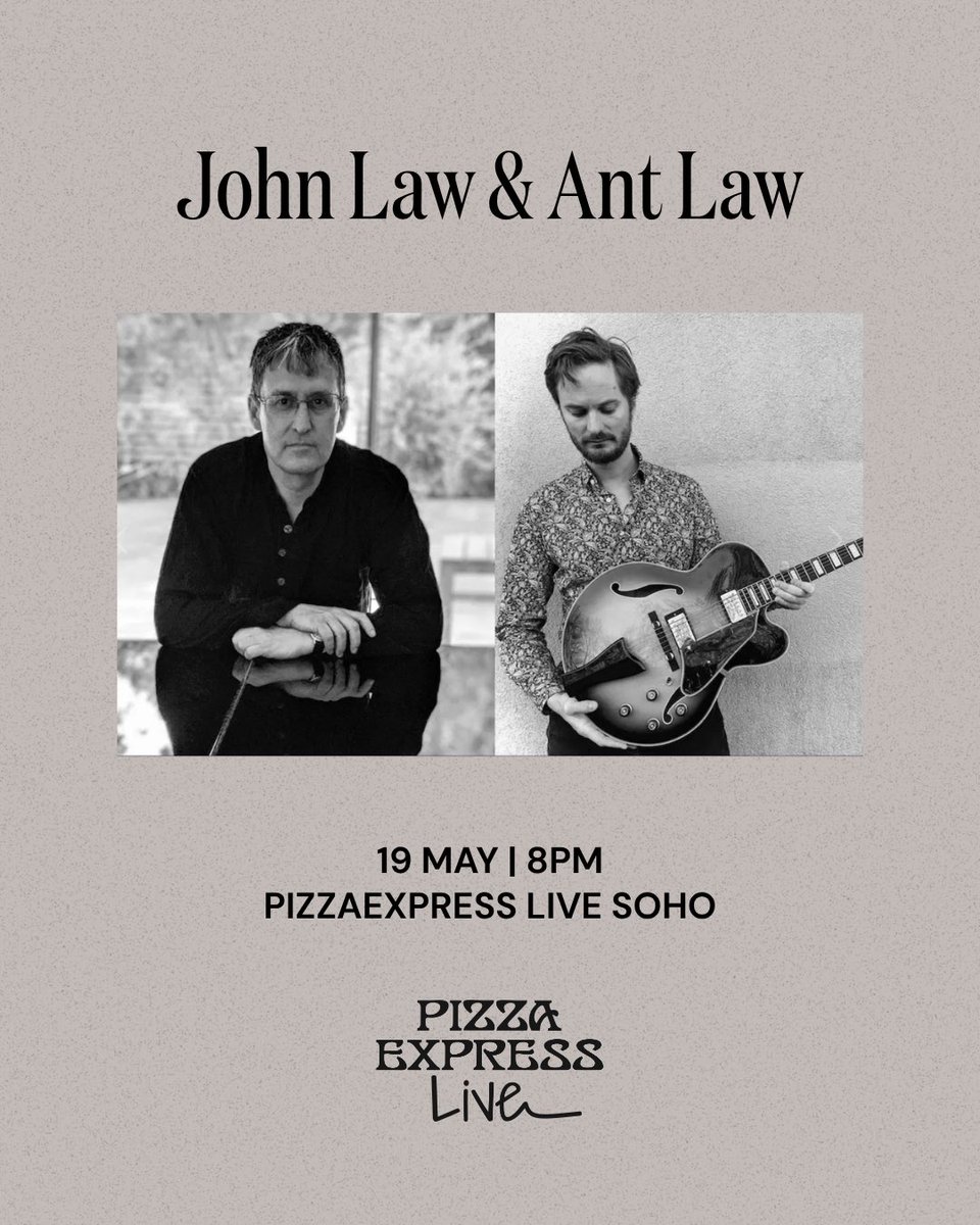 AntLawGuitar's tweet image. Looking forward to this! pizzaexpresslive.com/whats-on/john-… #jazz #London #piano #guitar