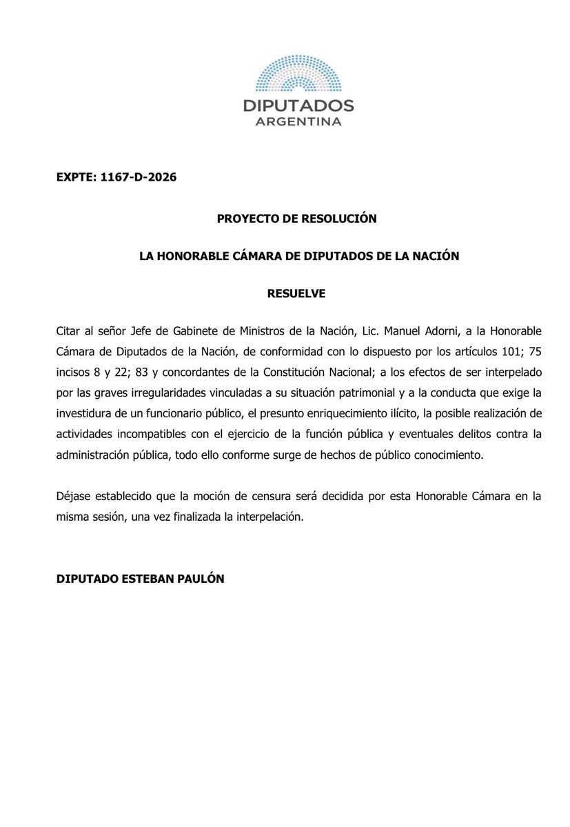 Esteban Paulón tweet media