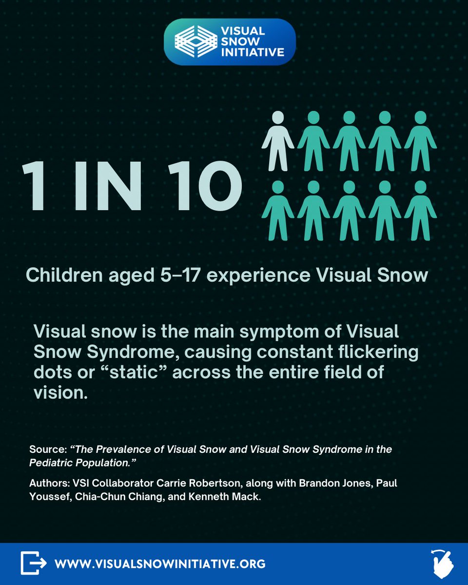 Visual Snow Initiative tweet media