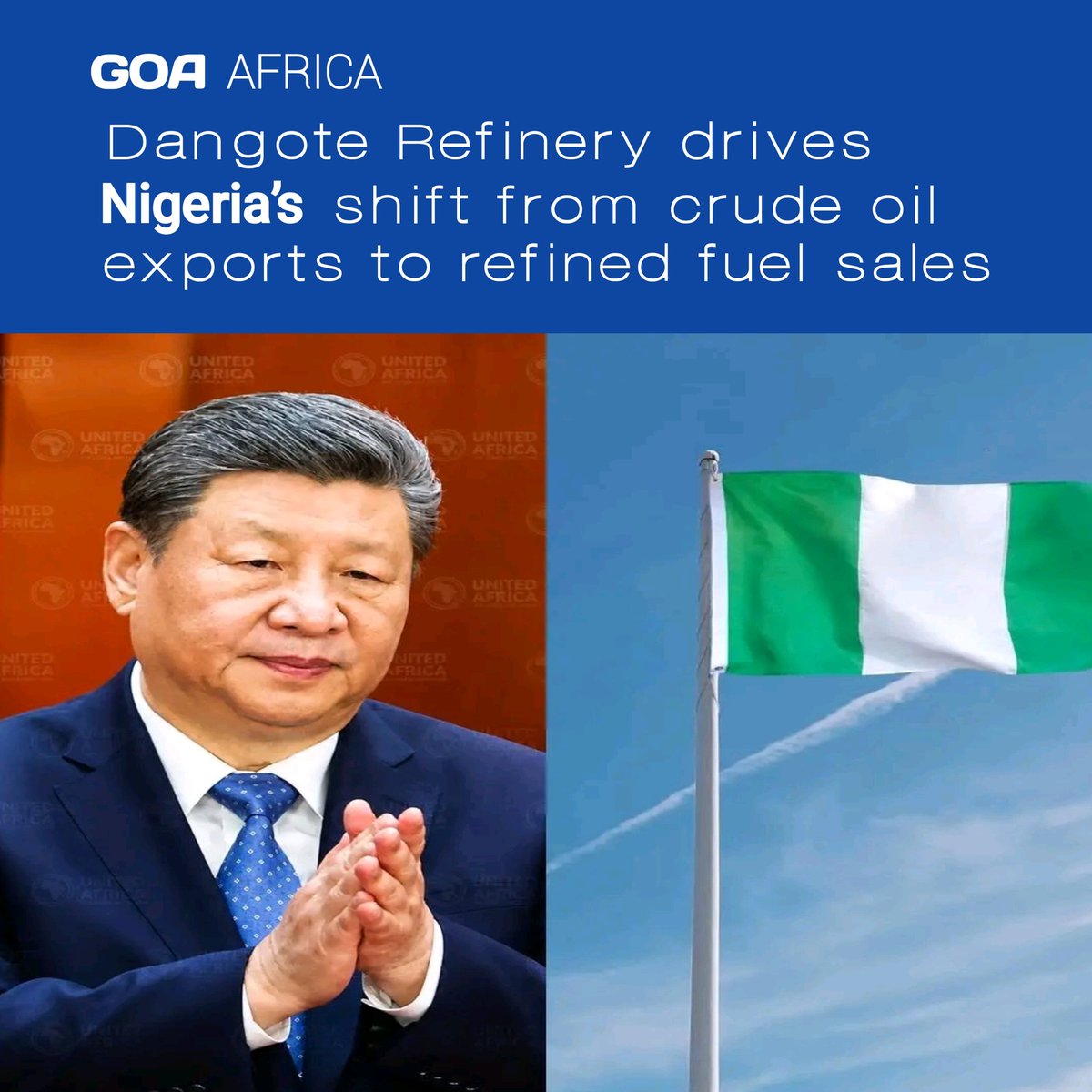RuotW20874's tweet photo. Nigeria begins gasoline exports after new refinery boost. https://t.co/fj6synN4Jj