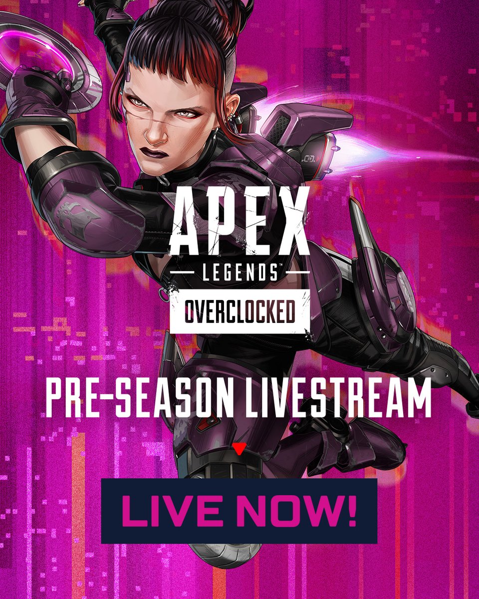 It’s live and it’s early.

Apex Legends Creator Hub members are streaming the new season.

Tune in now.