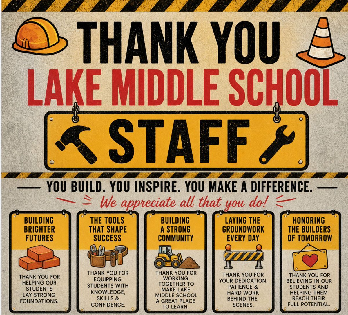 Lake Middle School tweet media