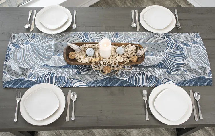 LinensArtThings's tweet photo. The chenille beach shell blue and gray table linens will make an interesting table display for any modern or farmhouse décor. Its bright colors have a layered look of colorful feathers with different mixtures of lines and shapes that gives off a beautiful shiny sheen to brighten each placemat. Add color to your bedroom dresser or nightstand. Also, use the back of a chair or sofa to add color! #linens #doilies #tablecloths #tabletopper #homedecor #homedesign #tablelinens #tablerunner #cloths #art #lace #LAT #linensartandthings Shop Now: https://t.co/sgVen3Ns4u