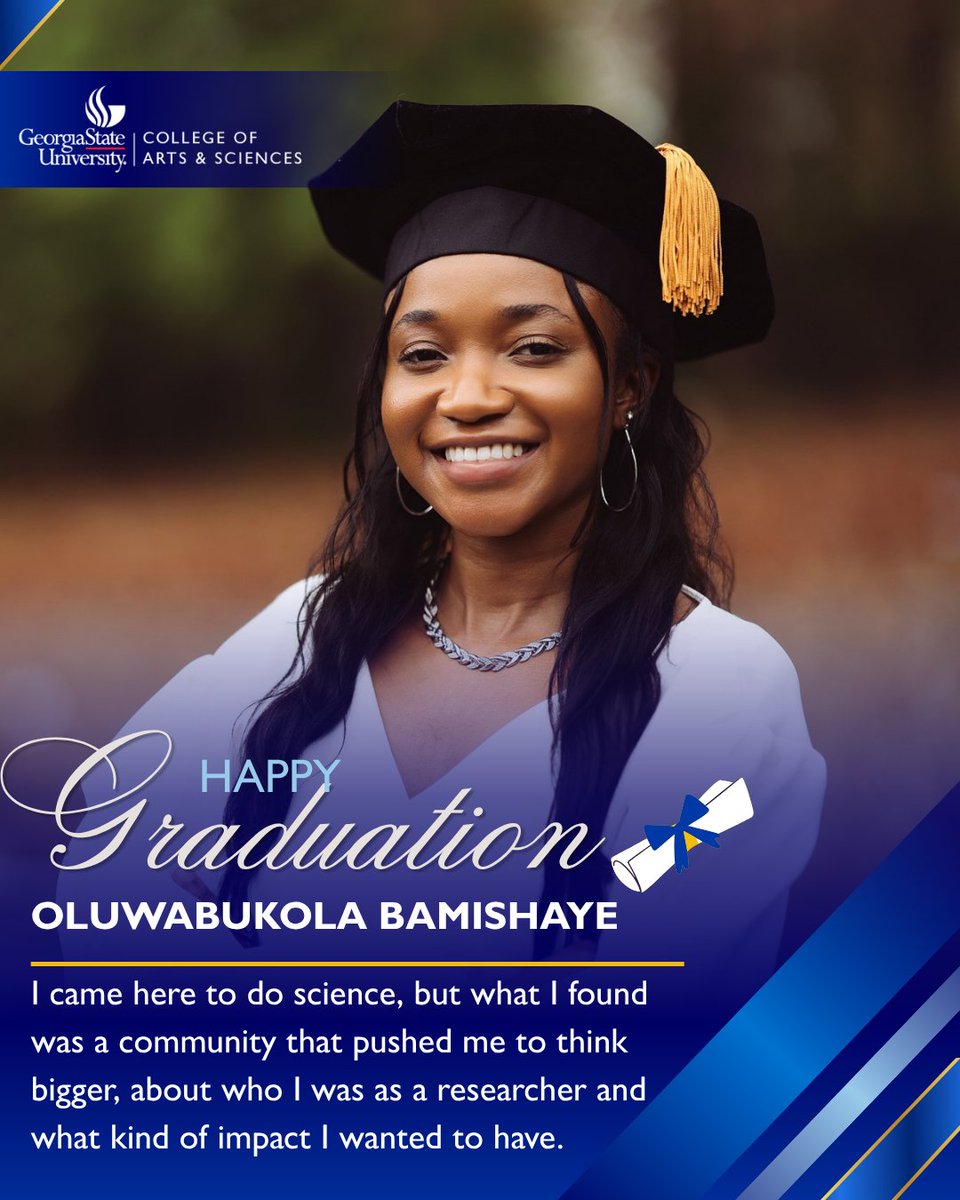 GSU Arts & Sciences tweet media