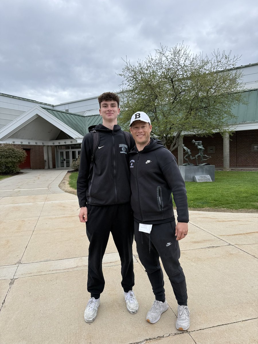 NateRollinson's tweet photo. Had a great day at @BowdoinFB camp today. Got to learn a lot on and off the field about the program from a great coaching! Thank you coach @CoachMacBC for the invitation and can’t wait to come back!

 @mdeitrick44
 @Coach_Camire
 @M2_QBacademy https://t.co/3cVYNpY0nb