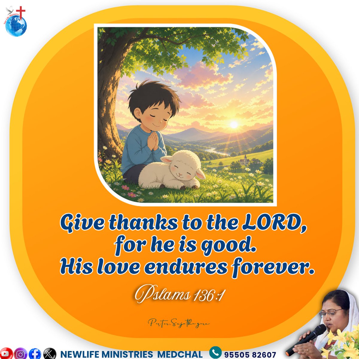 vetasujatha's tweet image. Praise the LORD 🙌🙏 
“In every sunrise and every quiet moment, His goodness surrounds us and His unfailing love carries us forever.”
#GloryToGod #love #light #life #praiseandworship #jesusismystrength #eternal #Amen #hallelujah