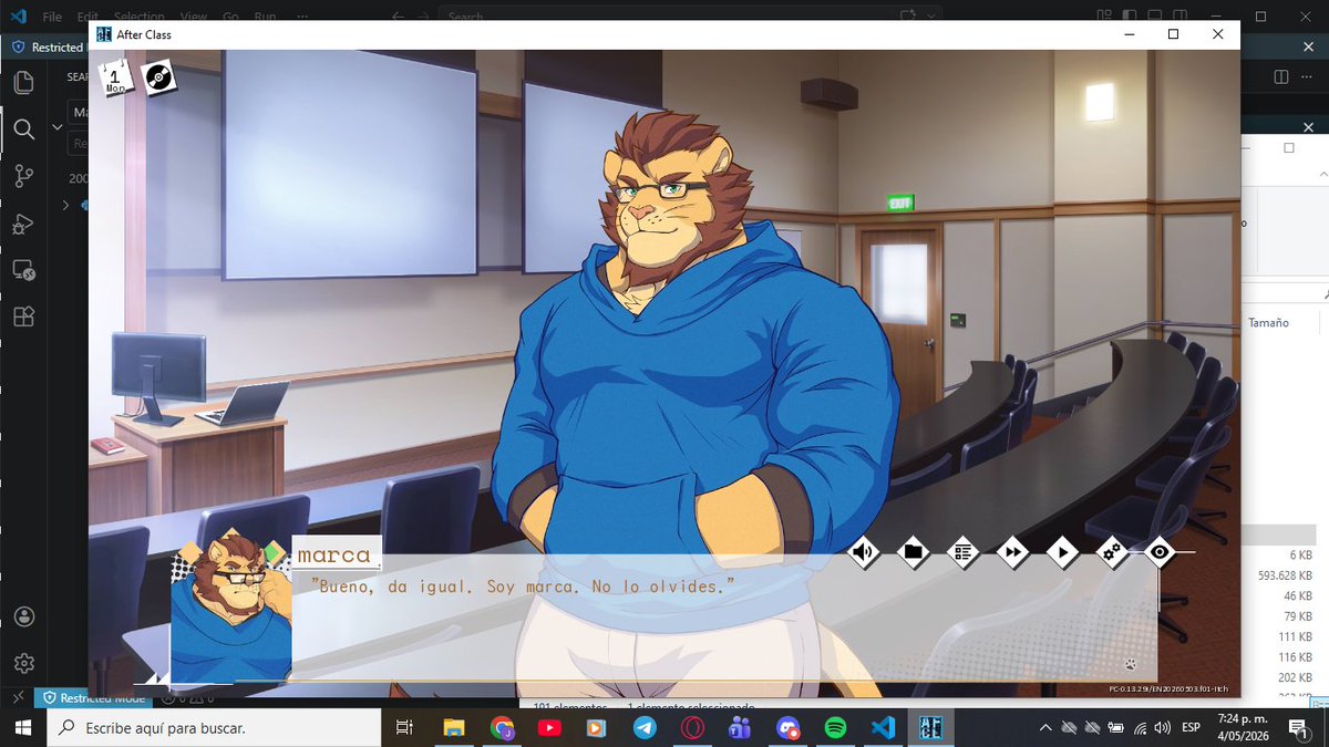 RWNOFFICIAL4560's tweet photo. pinche bug solo por traducir la VN
SE LLAMA MARK LPTM
#AFCL #afterclass #AfterClassVN https://t.co/KEKTyMTZga