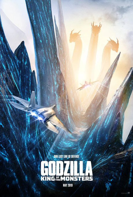 have you ever seen a Godzilla king of the Monsters Poster look so good
