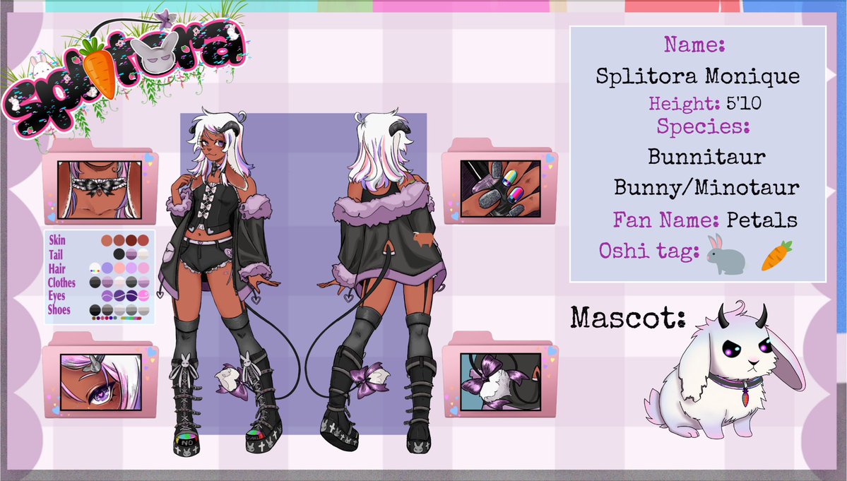 ♡Splitora♡ | Bunnitaur Vtuber tweet media