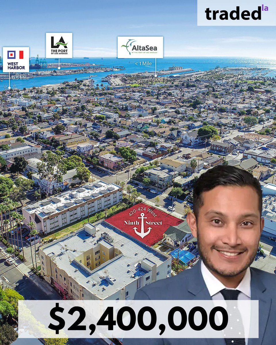 Lee_ISG_'s tweet image. Just closed in San Pedro. West Harbor. AltaSea. Port of LA. This waterfront market is the real deal.
via @LATradedCo #SanPedro #CRE #LAWaterfront #tradedLa
