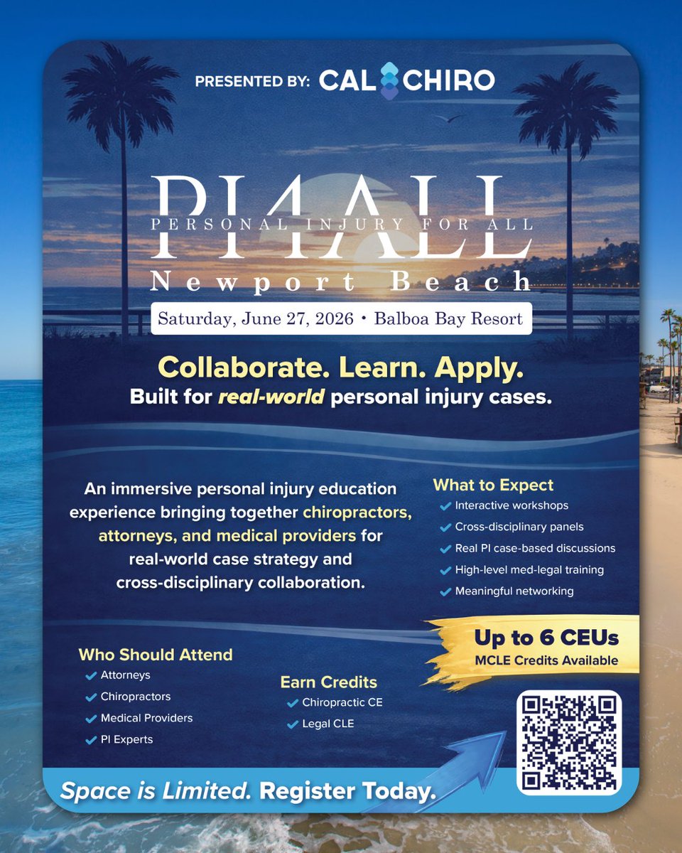 California Chiropractic Association tweet media